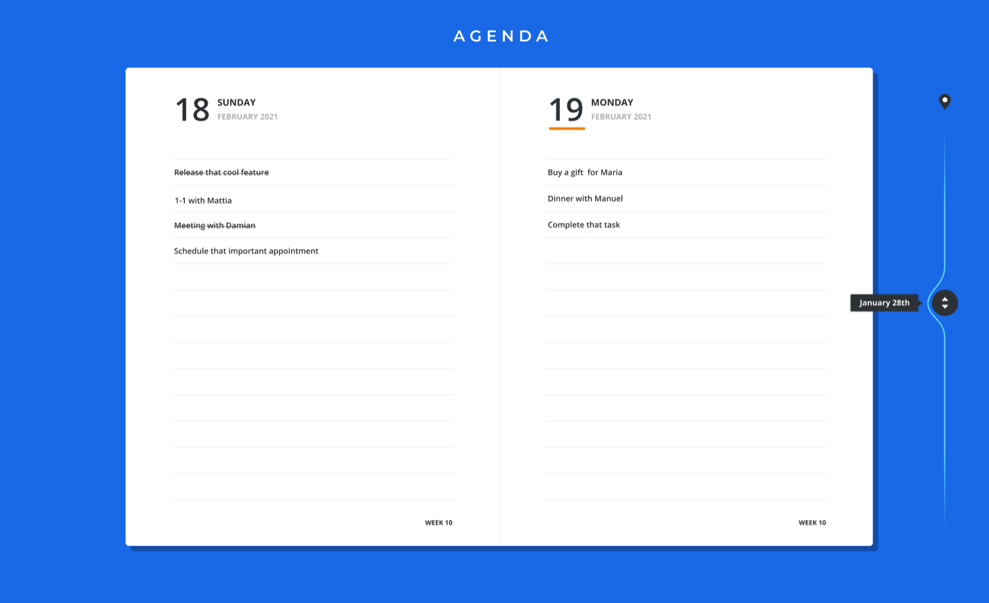 Agenda Preview